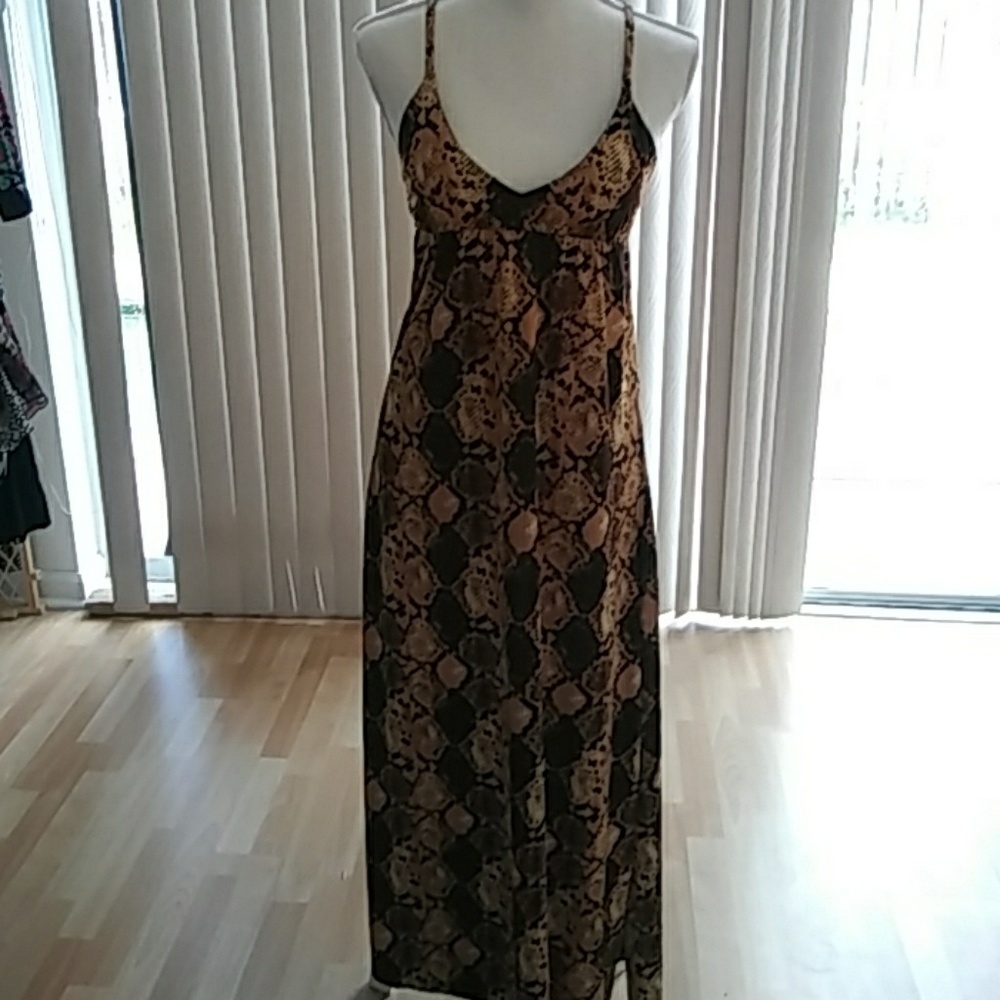 Dress animal print